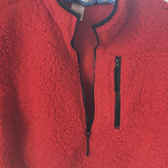 No Boundaries red fleece pullover jacket Sz XXL - Picture 2 of 6